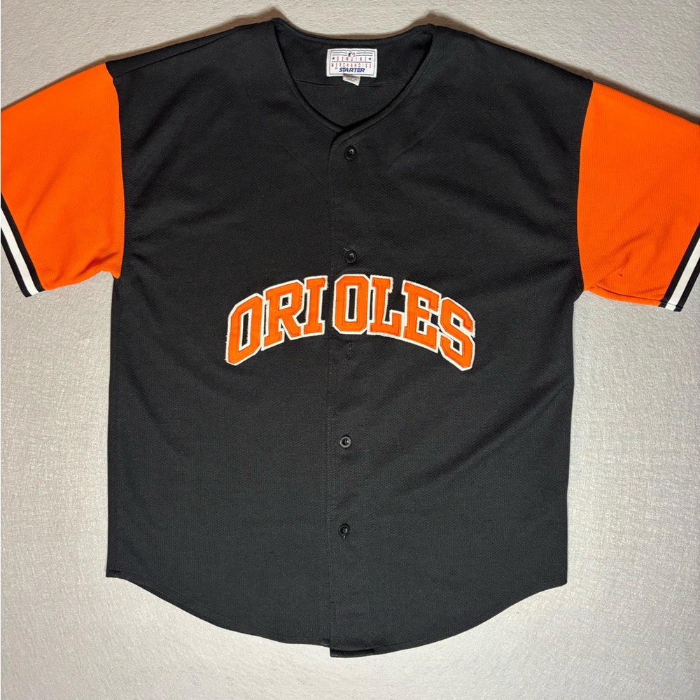 Vintage 90s Starter MLB Orioles Jersey Men’s Size Large
